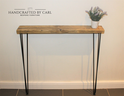 Reclaimed wood console - reclaimed,
