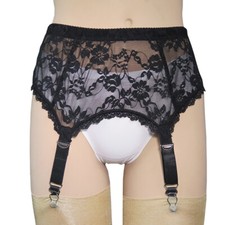 Allacki Black Floral Lace