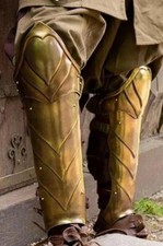 Illumine Greaves - Brass