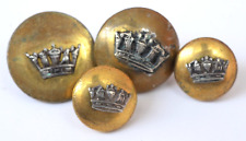 Navy / Naval ~ Coronet ~ Crown ~ Buttons ~ Gaunt ~ Blazer ?