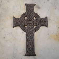 Cast Iron Celtic Cross Wall