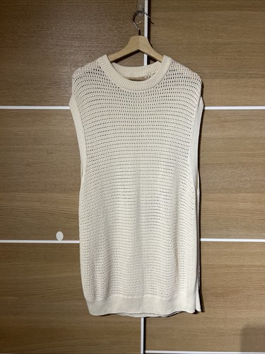 Zara cream open knit - zara,