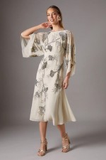 Coast Neutral Midi Dress