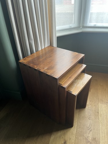 Solid wood nest tables - wood, of