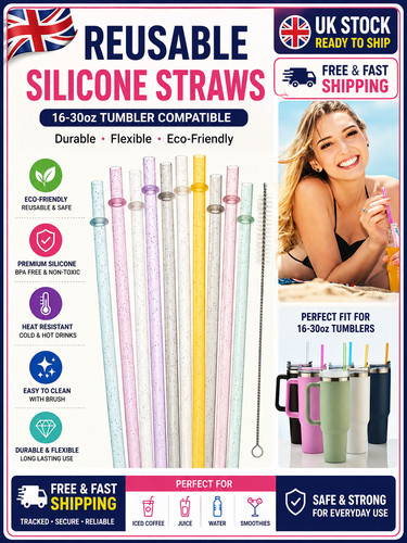 10pcs long reusable plastic - 10pcs,