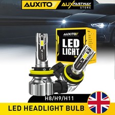 2PCS H11 LED Headlight 6500K