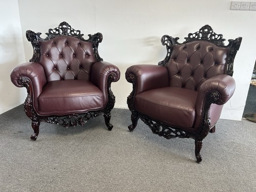 Italian baroque - (pair),