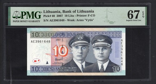 Lithuania litu 2007 p68 - lithuania, 10
