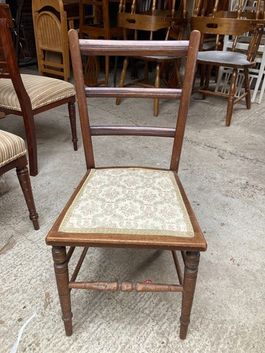 Ladder back bedroom - chair, with