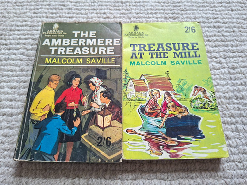 Two malcolm saville armada - two,