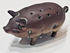 Antique brass perforated - brass, pig