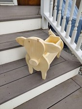 Cow Wood Planter