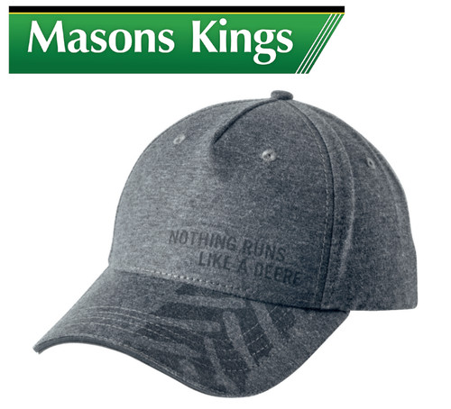 John deere snapback cap - snapback, grey