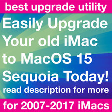 iMac Upgrade / Install USB Patched for MacOS 15 Sequoia on Unsupported Macs