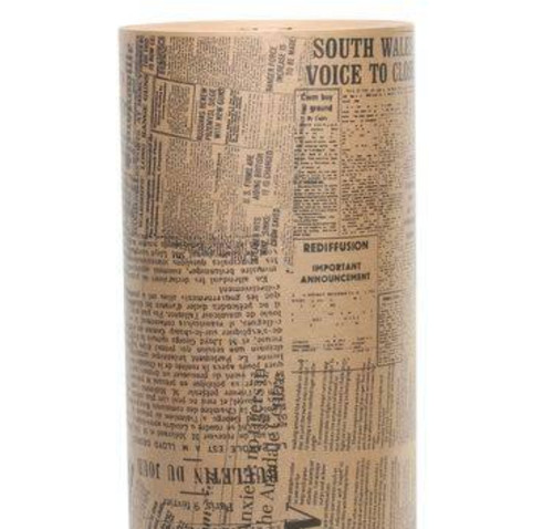 Wrapping paper black brown - black,