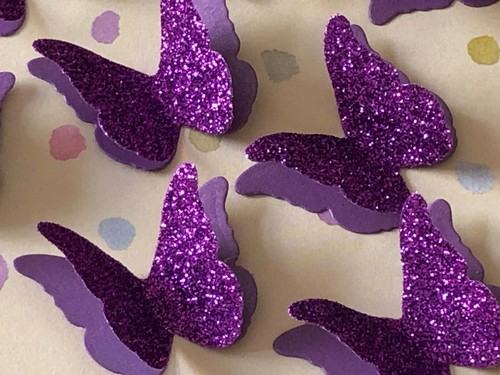 Purple glitter 3d - 25, glitter,