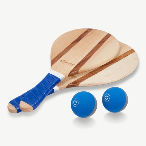 Wooden bat and ball - ball, set