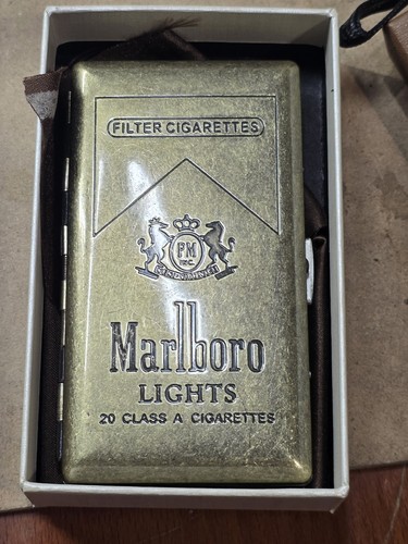 Marlboro cigarette tin retro - marlboro,