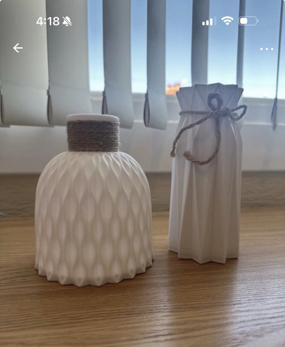 Modern flower vase plastic - flower,