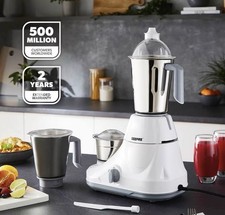 Geepas 3-In-1 Wet Dry Mixer Grinder Blender Nut&Masala Indian Spice,coffee 750W