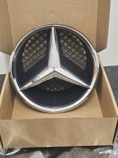 Chrome Front Grille Star Badge & Base for Mercedes W204 W245 C B A2078880260