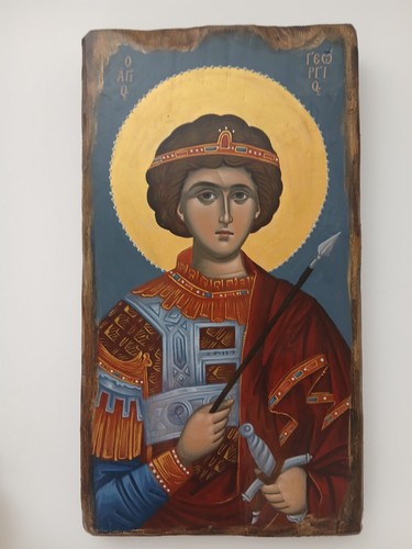 Byzantine icon saint george - byzantine,