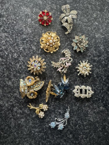 Vintage brooch estate jewelry - vintage,