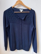 Monsoon navy cardigan with