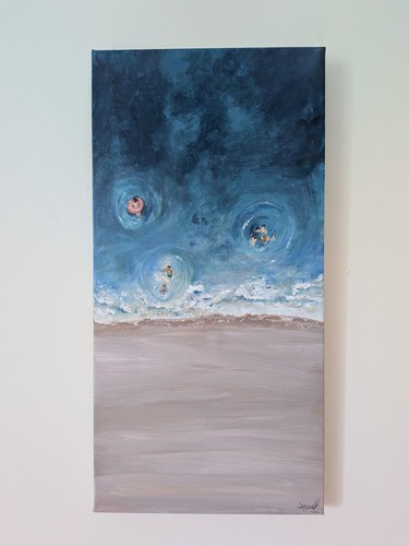 Original painting saltwater - painting, "saltwater