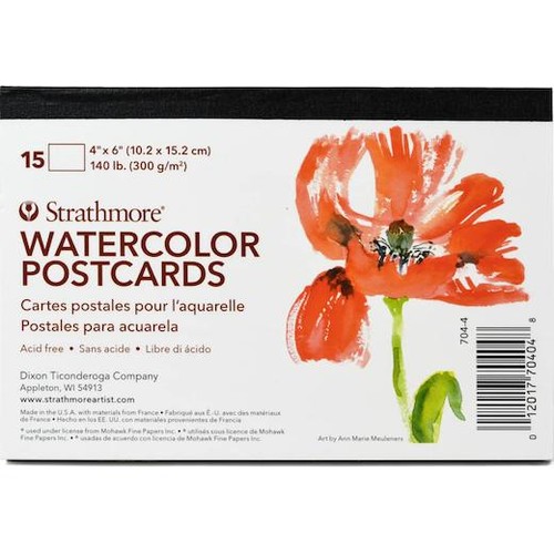 Strathmore watercolor postcard - strathmore,