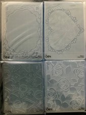 Sizzix Embossing Folders x 4