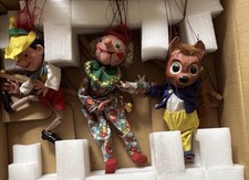 3 Vintage Pelham Puppets, Need Untangling
