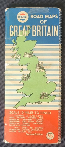 Regent oil road maps great - regent, of