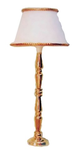 Dolls house brass floor - house,