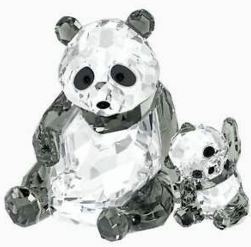 Swarovski panda mother - swarovski,