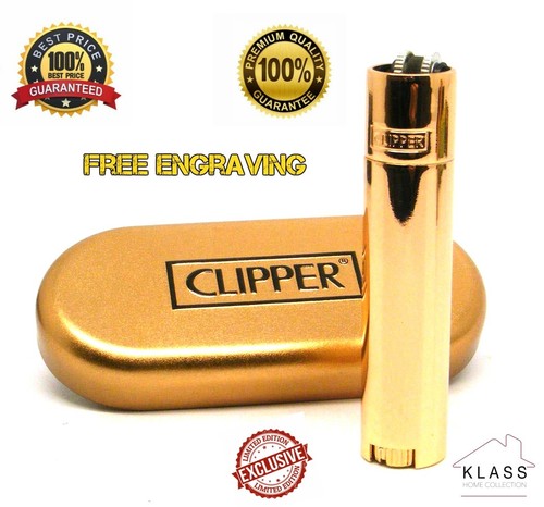 Genuine clipper metal - metal, lighter