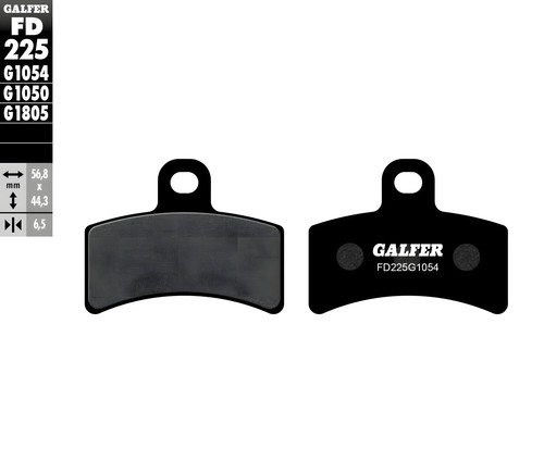 Brake pads galfer fd225g1054 - pads,