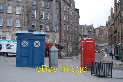 Photo 6x4 police box and - 6x4,