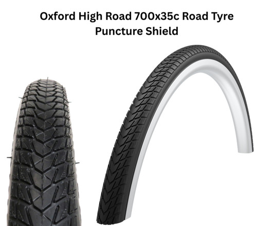 Oxford 700x35c road tyre - tyre, high