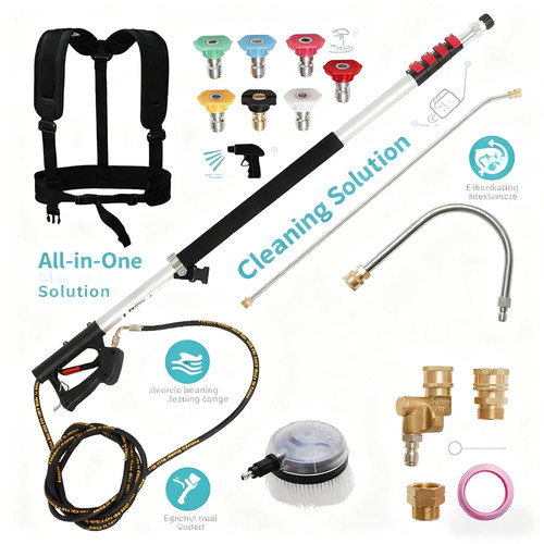 Telescoping pressure washer - telescoping,