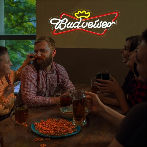 Budweiser beer neon led sign - budweiser,