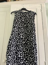 H&M Black And White 60s Dress