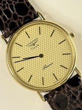 LONGINES Presence *WITH PAPERS* Vintage 1990’s Mens Quartz Gold Dress Watch 6799