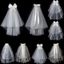 White Wedding Veil Two Layer Women's Tulle New Wedding Accessories