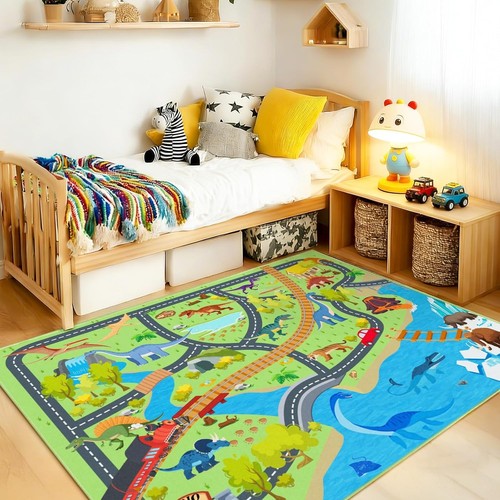 Kids rug dinosaur playmat for - dinosaur,