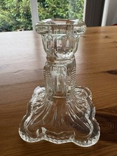 Vintage Clear Pressed Glass