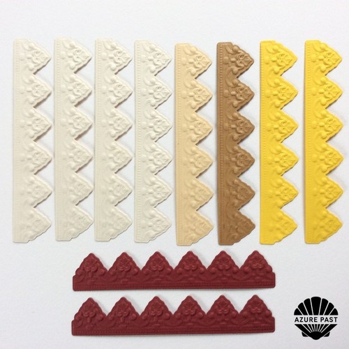 X10 embossed die cuts - 3d,