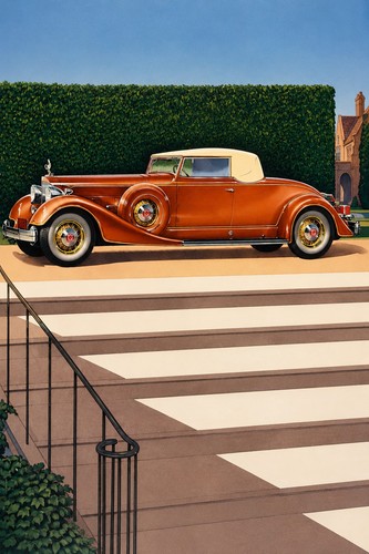 Vintage car poster - 🚗,
