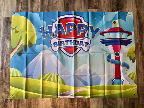 Dog rescue birthday poster