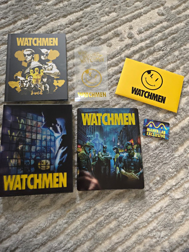 Watchmen uhd blu ray manta - watchmen, blu-ray